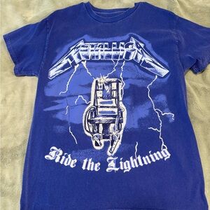 Urban Outfitters Blue Graphic Tee